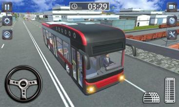 Traffic Bus Game  Bus Driver 2019截图1