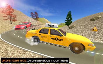 City Taxi Drive Parking Game 3D截图1