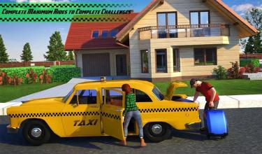 Yellow Cab American Taxi Driver 3D New Taxi Games截图2