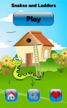 Snakes and Ladders  2 to 4 player board game截图2