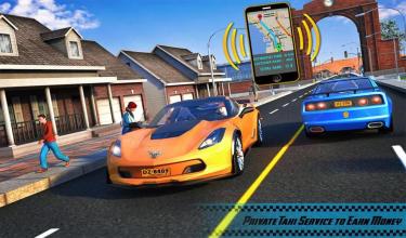 Yellow Cab American Taxi Driver 3D New Taxi Games截图5