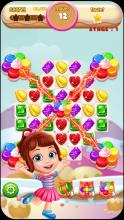 Match 3 Game  Sweet Fruit Candy截图1