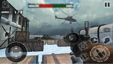 Modern War Sniper Shooter  Gunner Hero Survival截图3