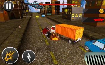 Bad Bat Stunt Bike Rider Simulator 2019截图1