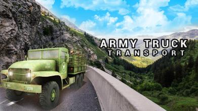 US Army Truck Driver 2019 Offroad Army Truck Sim截图1