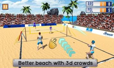 World Champion 3D  Spike Volleyball 2019截图2