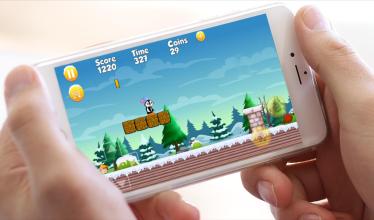 Super Boy Penguins Jump Escape Adventure截图2