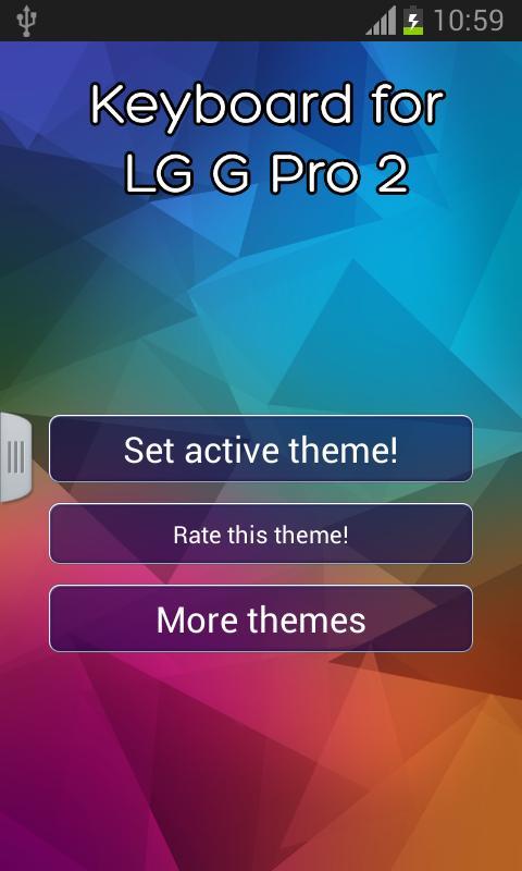 Keyboard for LG G Pro 2截图3