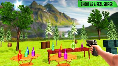 Target bottle shooting games 3D截图2