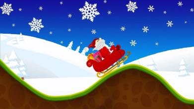 Santa Hill Climb Gifts Deliver Cart Race Adventure截图3