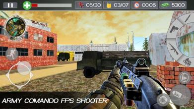 US Army Commando Shooter Battle Simulator截图2