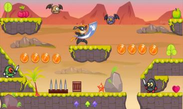 free ninja cat adventure截图3