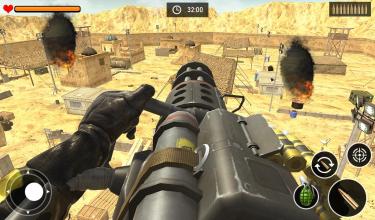 Firing Squad Desert  Gun Shooter Battleground截图1