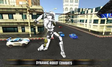 US Army War Robots Car Transform Robot Games截图5