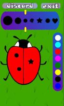 Ladybug ladybird paint app截图2