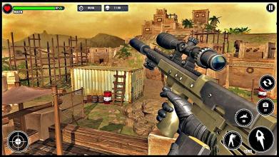 Army Sniper 3D Game  Indo Pak Border War截图3