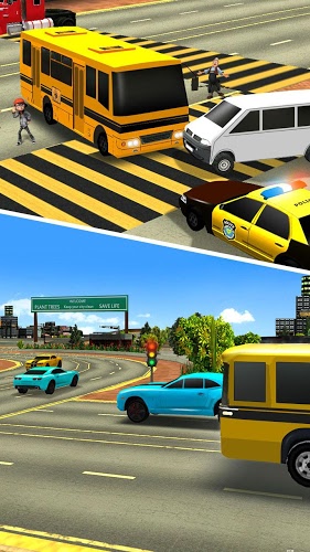 School Bus Driving 2017截图5