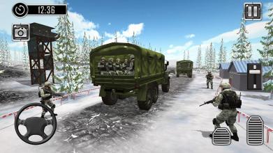 Military Truck Driving截图1