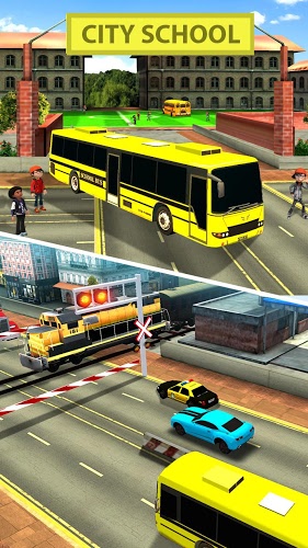 School Bus Driving 2017截图2