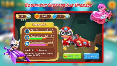 High Speed Super Power Kart Car Racing Battle截图2