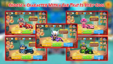 High Speed Super Power Kart Car Racing Battle截图3