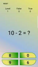 MathQuiz , learning multiplication table截图5