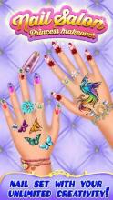 Fashion Doll  Princess Nail art Salon截图1