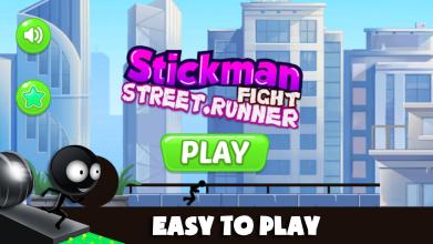 Stickman fight street runner截图5