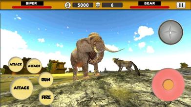 Elephant Animal Simulator  Elephant Survival Sim截图1