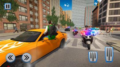 Police Moto Bike Chase截图2