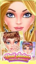 Fashion Doll  Princess Nail art Salon截图3