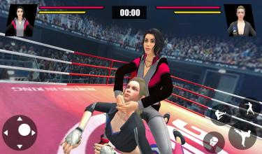 Women Wrestling Ring Battle Ultimate action pack截图5