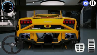 Race Lamborghini Gallardo  Sportcar Drive Sim截图3