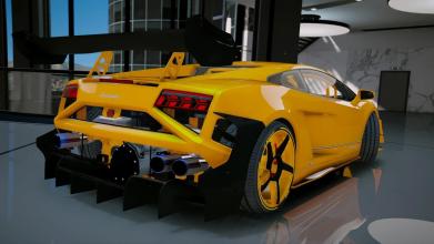 Race Lamborghini Gallardo  Sportcar Drive Sim截图1