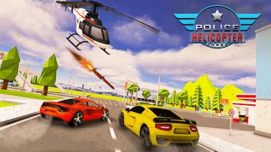 US Police City Flying Helicopter Chase截图3