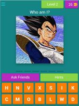 The DBZ Character Quiz截图1