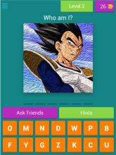 The DBZ Character Quiz截图3