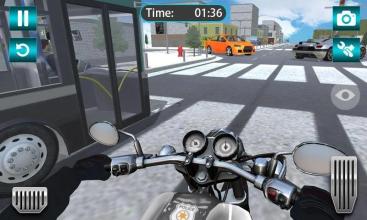 Highway Traffic Rider Bike Racing 2019截图3