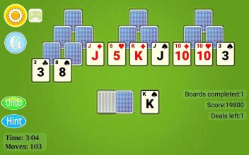 TriPeaks Solitaire Mobile截图3