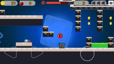 Hero Ball 4  New Red Ball Adventure截图4