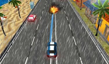 Police Shooting Car Racing 3d截图4