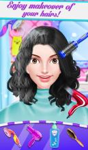 Girls Makeover Hair Salon Game截图2