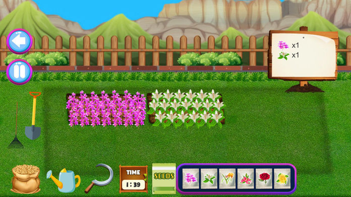 Flower Garden Decorator Game截图2