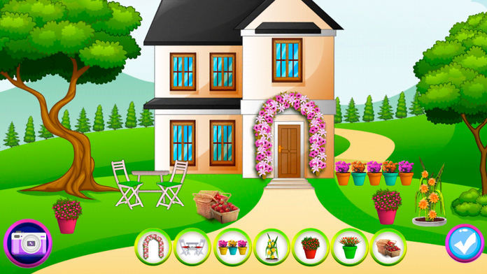 Flower Garden Decorator Game截图3