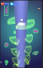 helix ball jump tower ball jumping game截图2