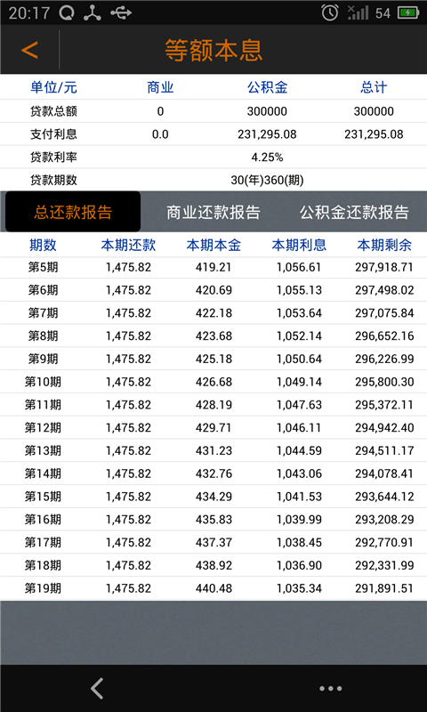 房贷计算器2015v2.8截图5