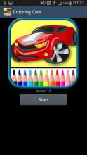 Cars coloring pages game截图5