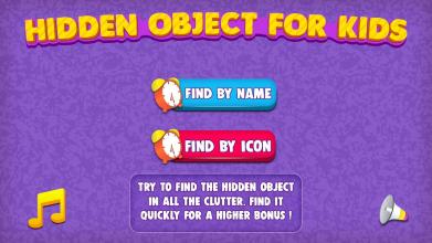 Hidden Objects for Kids of Preschool and Toddlers截图2