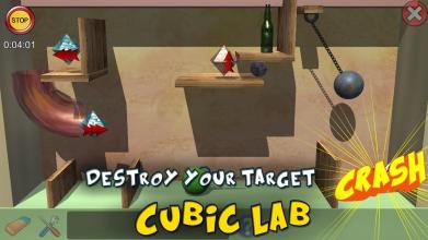 Cubic Lab Puzzle pieces & Physics Jigsaw in 3D截图1