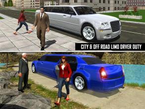 Big City Limo Car Driving截图3